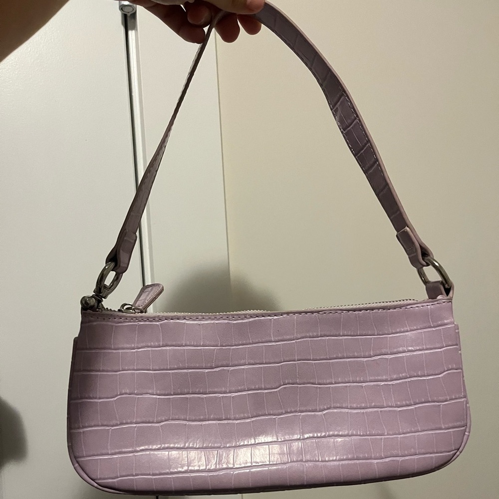 Urban Outfitters Leather Croc Shoulder Bag
